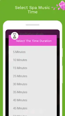 Relaxing Spa Music android App screenshot 2