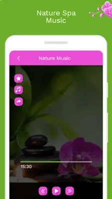 Relaxing Spa Music android App screenshot 4