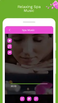 Relaxing Spa Music android App screenshot 5